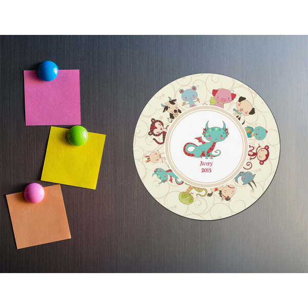 Chinese Zodiac Round Fridge Magnet - LIFESTYLE