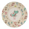 Chinese Zodiac Round Linen Placemats - FRONT (Single Sided)