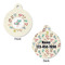 Chinese Zodiac Round Pet Tag - Front & Back