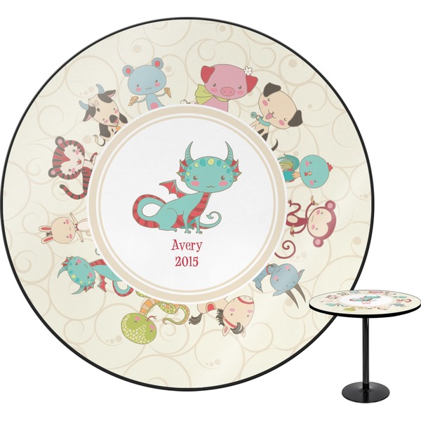 Custom Chinese Zodiac Round Table (Personalized)