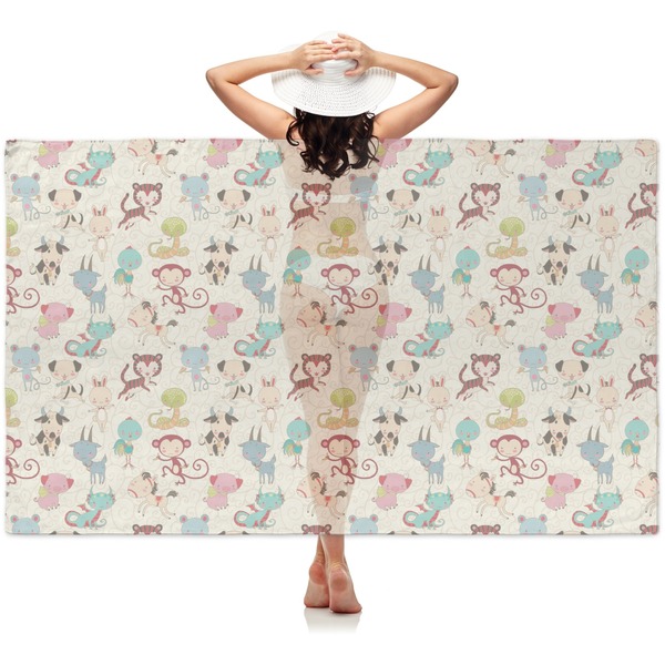 Custom Chinese Zodiac Sheer Sarong