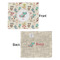 Chinese Zodiac Security Blanket - Front & Back View