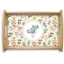 Chinese Zodiac Natural Wooden Tray - Small (Personalized)