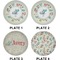Chinese Zodiac Set of Lunch / Dinner Plates (Approval)
