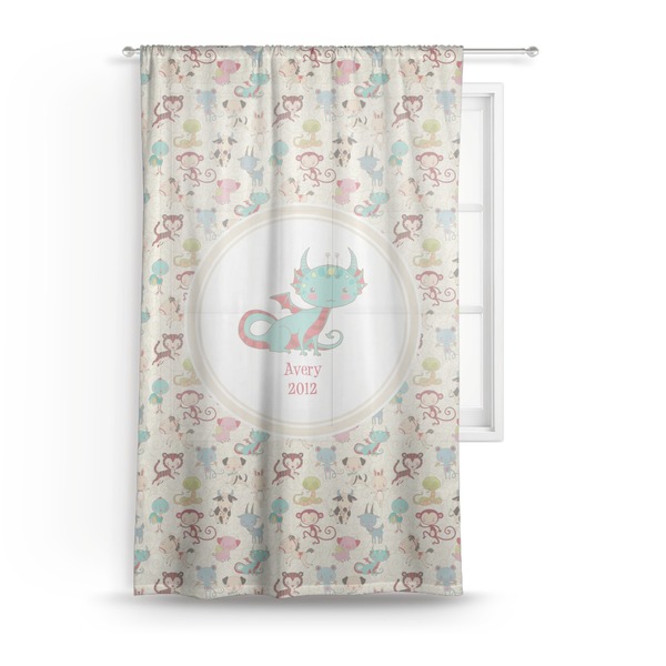Custom Chinese Zodiac Sheer Curtain (Personalized)