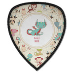 Chinese Zodiac Iron on Shield Patch A w/ Name or Text