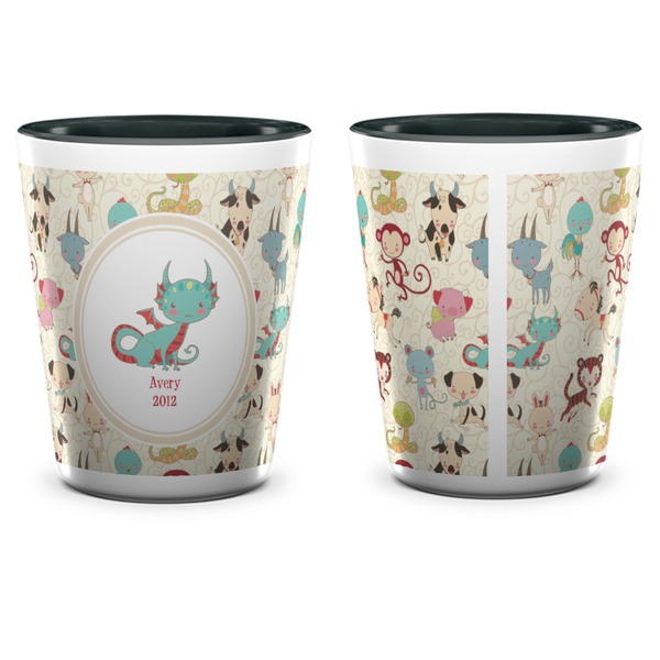Chinese Zodiac Shot Glass - Two Tone - APPROVAL