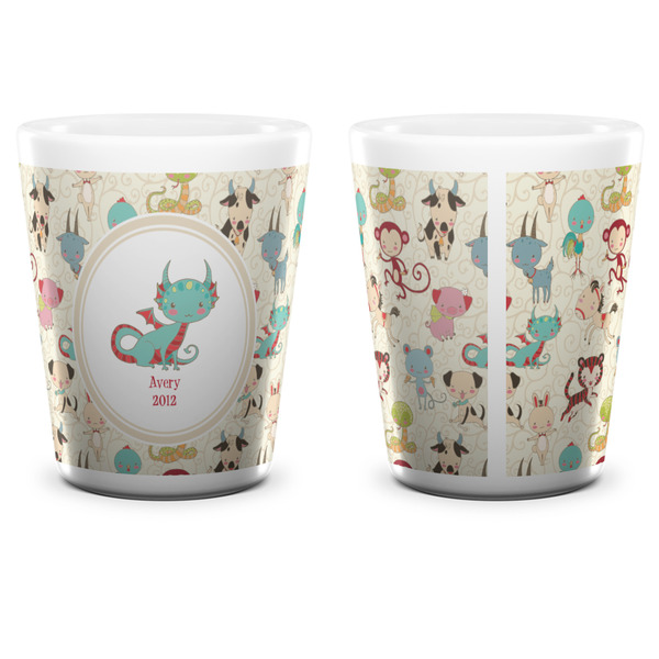 Chinese Zodiac Shot Glass - White - APPROVAL