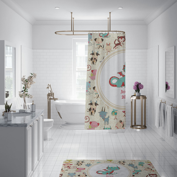 Chinese Zodiac Shower Curtain - 70"x83"