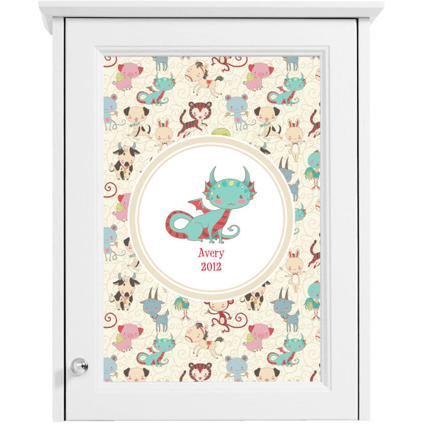 Chinese Zodiac Single White Cabinet Decal