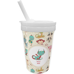 Chinese Zodiac Sippy Cup with Straw (Personalized)