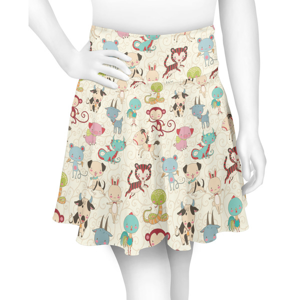 Custom Chinese Zodiac Skater Skirt - X Large
