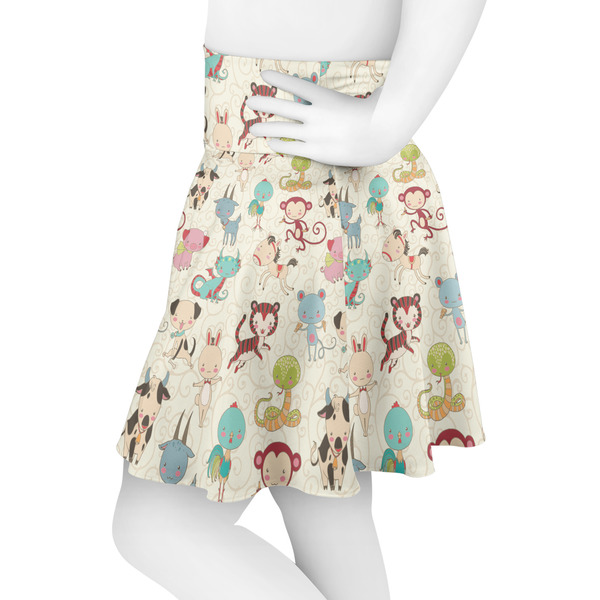 Chinese Zodiac Skater Skirt - Side