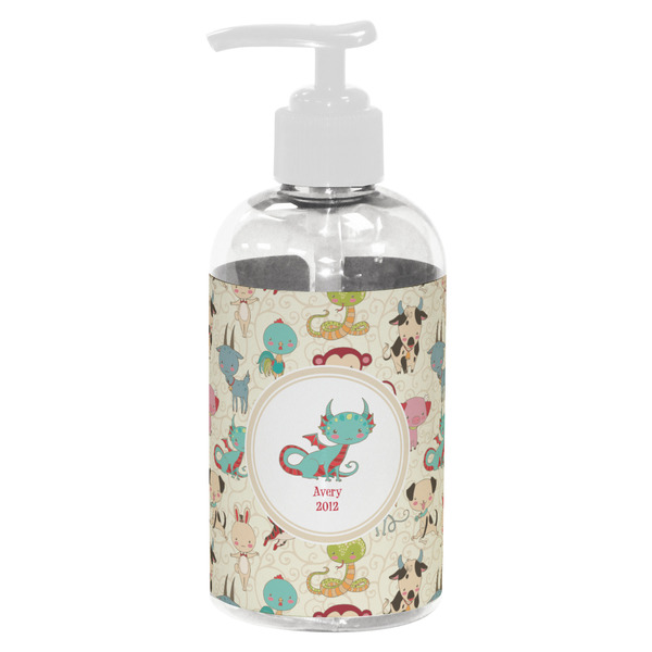 Chinese Zodiac Small Liquid Dispenser (8 oz) - White