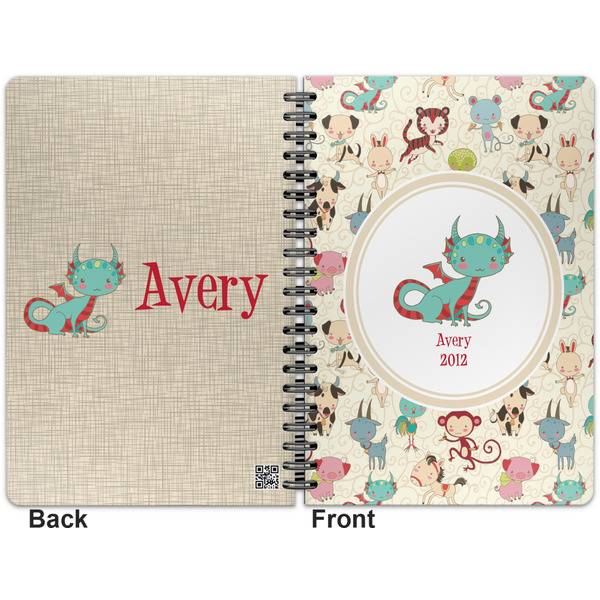 Chinese Zodiac Spiral Journal 7 x 10 - Apvl