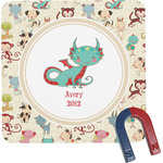 Chinese Zodiac Square Fridge Magnet (Personalized)