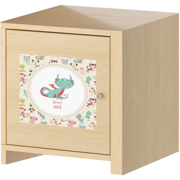 Chinese Zodiac Square Wall Decal on Wooden Cabinet