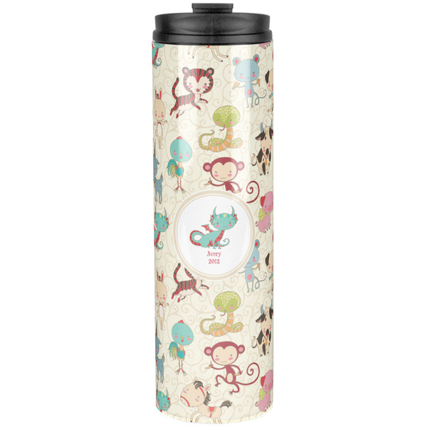 Custom Chinese Zodiac Stainless Steel Skinny Tumbler - 20 oz (Personalized)