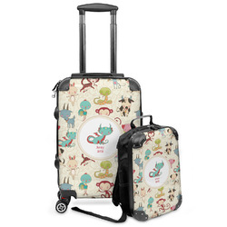 Chinese Zodiac Kids 2-Piece Luggage Set - Suitcase & Backpack (Personalized)