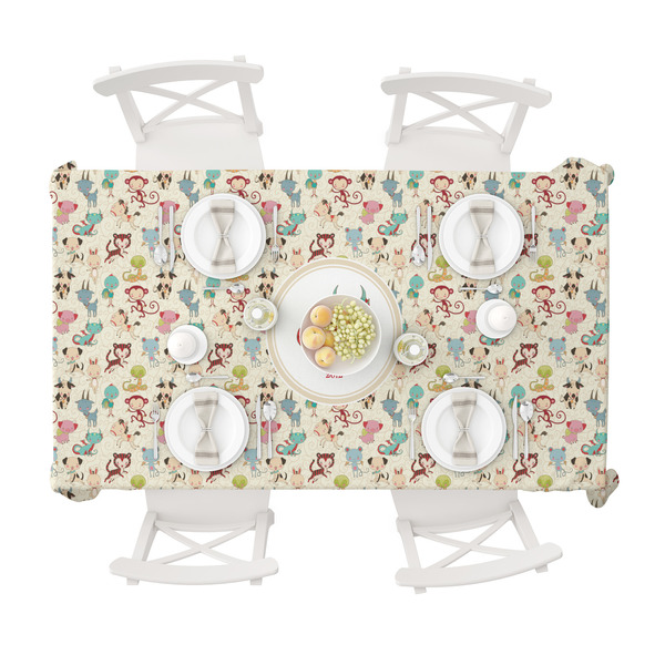 Chinese Zodiac Tablecloths (58"x102") - TOP VIEW