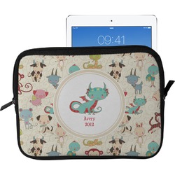 Chinese Zodiac Tablet Case / Sleeve - Large (Personalized)