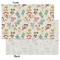 Chinese Zodiac Tissue Paper - Lightweight - Small - Front & Back