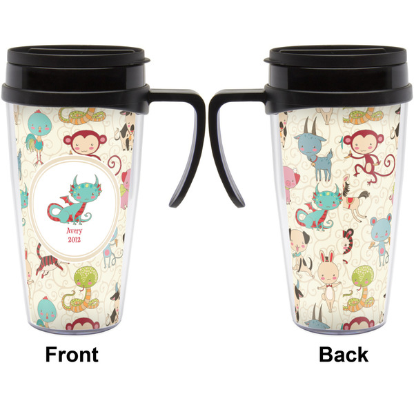 Chinese Zodiac Travel Mug with Black Handle - Approval