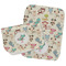 Chinese Zodiac Two Rectangle Burp Cloths - Open & Folded