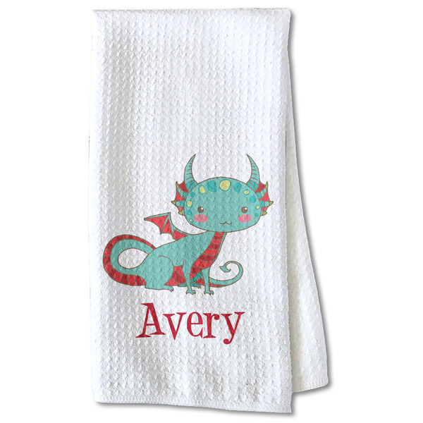 Chinese Zodiac Waffle Towel - Partial Print Print Style Image