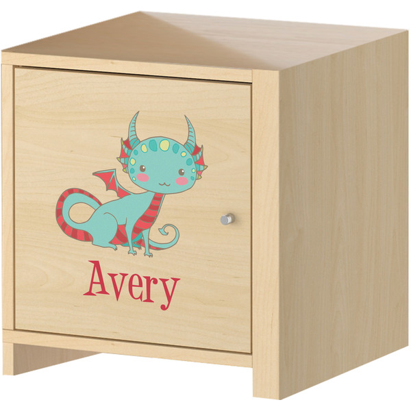 Chinese Zodiac Wall Graphic on Wooden Cabinet