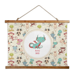 Chinese Zodiac Wall Hanging Tapestry - Wide (Personalized)