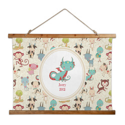 Chinese Zodiac Wall Hanging Tapestry - Wide (Personalized)