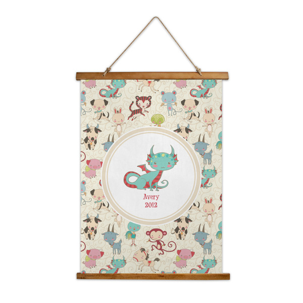 Custom Chinese Zodiac Wall Hanging Tapestry - Tall (Personalized)