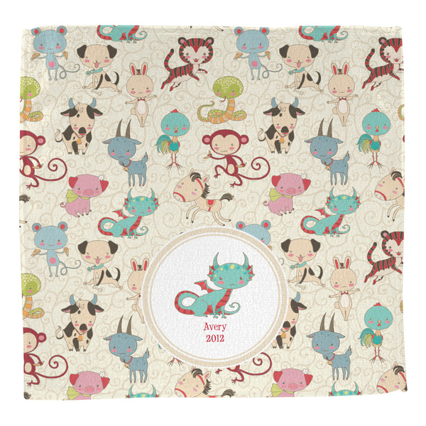 Chinese Zodiac Washcloth - Front - No Soap