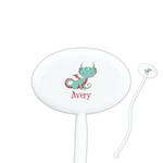 Chinese Zodiac Oval Plastic Stir Sticks (Personalized)