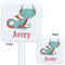 Chinese Zodiac White Plastic Stir Stick - Double Sided - Approval