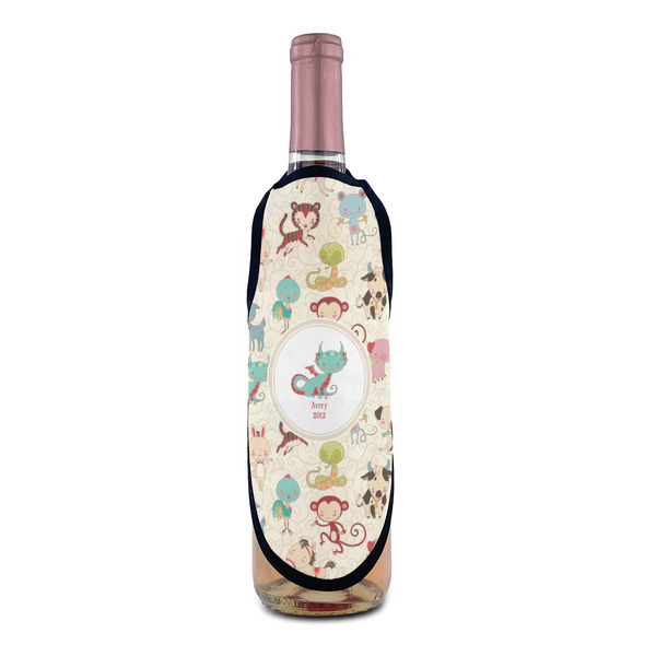 Chinese Zodiac Wine Bottle Apron - IN CONTEXT