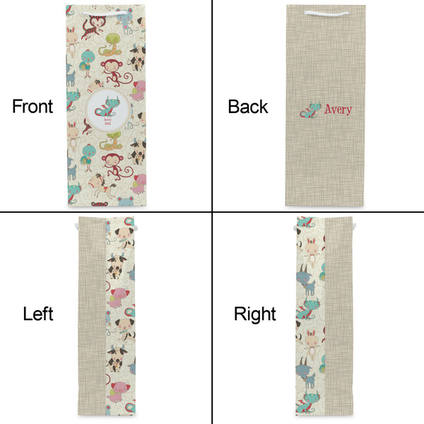 Chinese Zodiac Wine Gift Bag - Matte - Approval