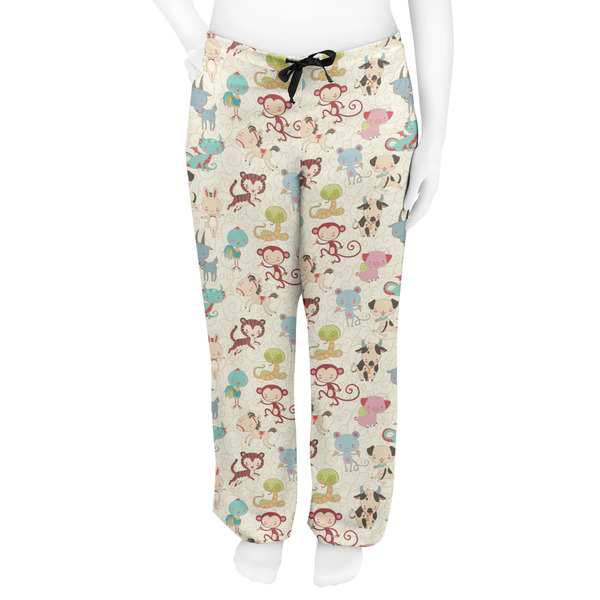 Chinese Zodiac Women's Pj on model - Front