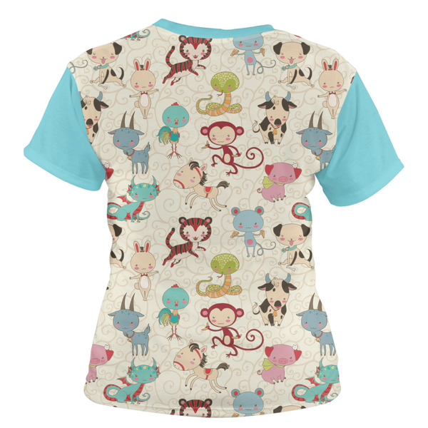 Chinese Zodiac Women's T-shirt Back