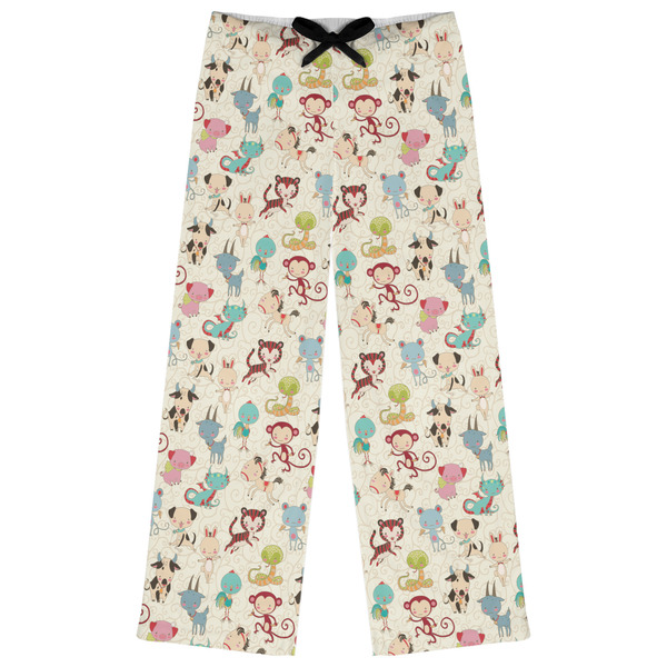 Custom Chinese Zodiac Womens Pajama Pants - XL