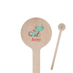 Chinese Zodiac Round Wooden Stir Sticks (Personalized)