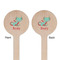 Chinese Zodiac Wooden 6" Stir Stick - Round - Double Sided - Front & Back