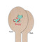 Chinese Zodiac Wooden Food Pick - Oval - Single Sided - Front & Back