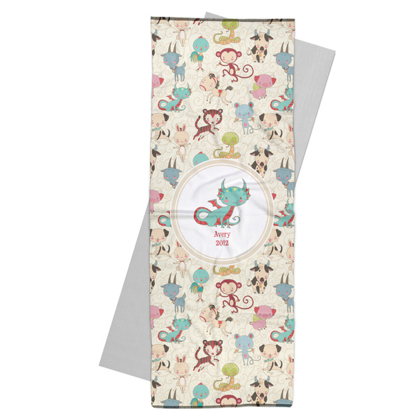Custom Chinese Zodiac Yoga Mat Towel (Personalized)