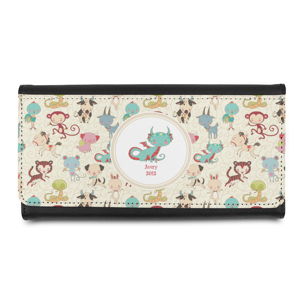 Custom Chinese Zodiac Leatherette Ladies Wallet (Personalized)