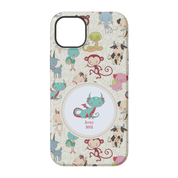 Chinese Zodiac iPhone 14 Pro Tough Case - Back