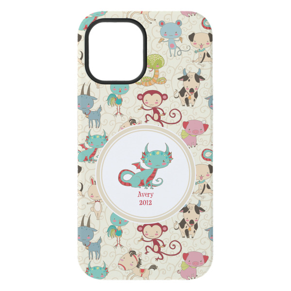 Chinese Zodiac iPhone 15 Plus Tough Case - Back