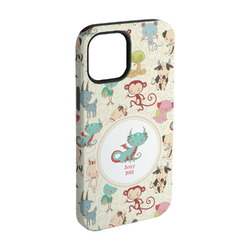 Chinese Zodiac iPhone Case - Rubber Lined - iPhone 15 Pro (Personalized)