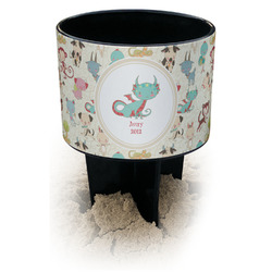 Chinese Zodiac Black Beach Spiker Drink Holder (Personalized)